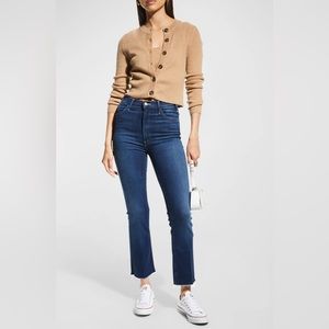 MOTHER The Hustler Ankle Fray Jeans Size 28